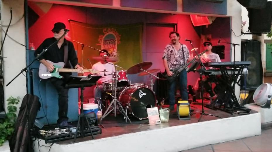 Live Band in Palm Springs at Las Casuelas Terraza