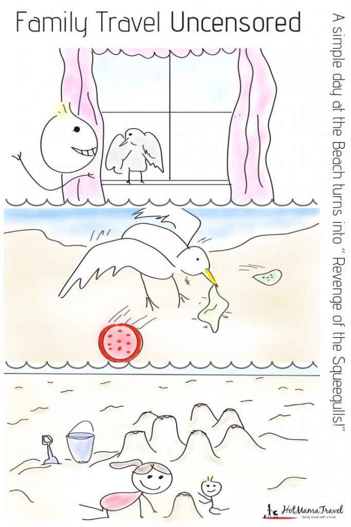 A simple day at the Beach turns into “Revenge of the Squeegulls!”