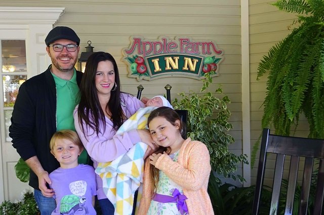 Family at Apple Farm Inn San Luis Obispo