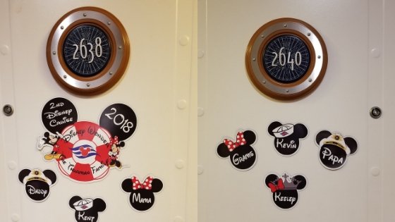 Door Magnets for Disney Cruise from Etsy