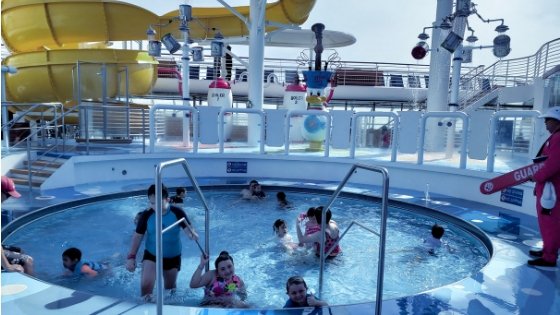 Twist and Spout Slide Disney Wonder