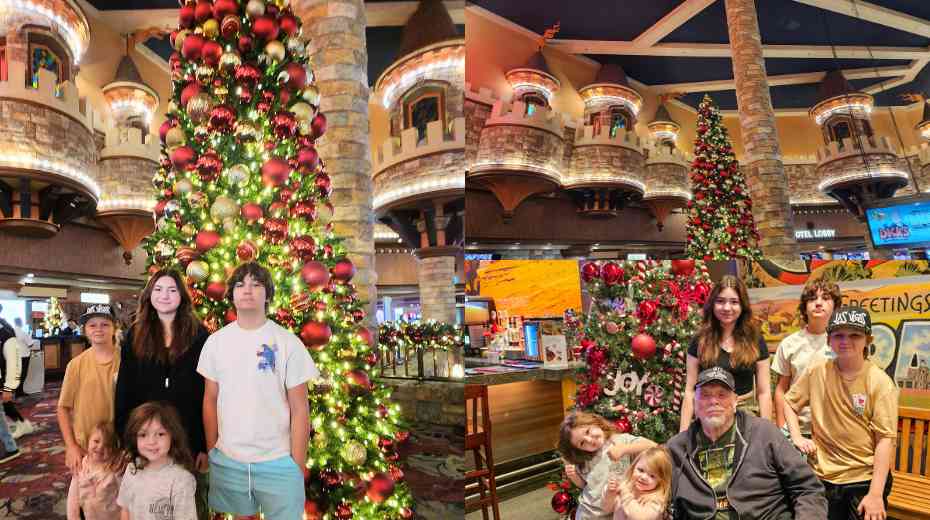Family Christmas Vegas Vacation