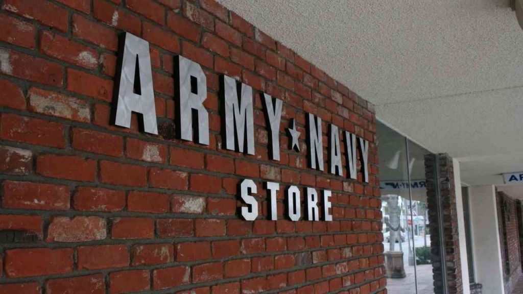 Army Navy Store Orange Circle