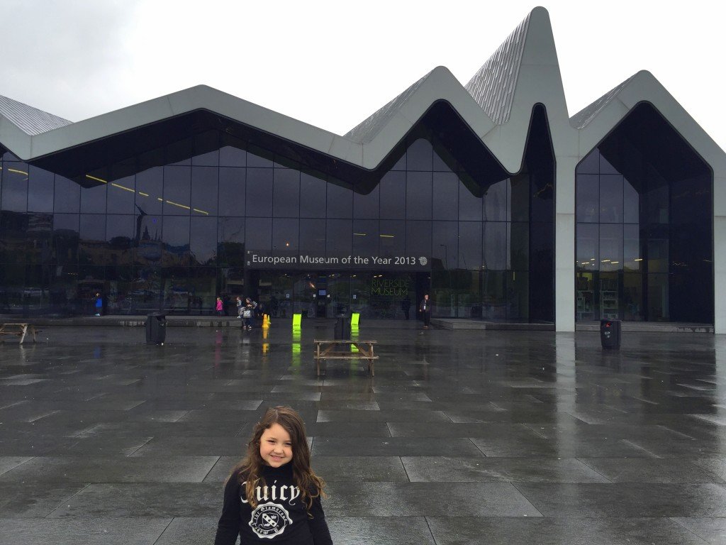 kid-friendly free riverside museum in glasgow scotland