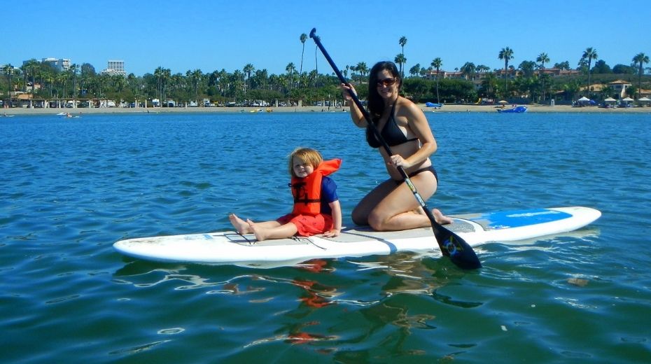 paddleboard in Newport Beach