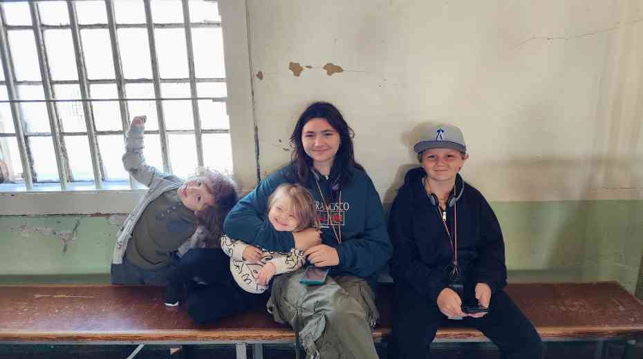 Alcatraz Prison with kids