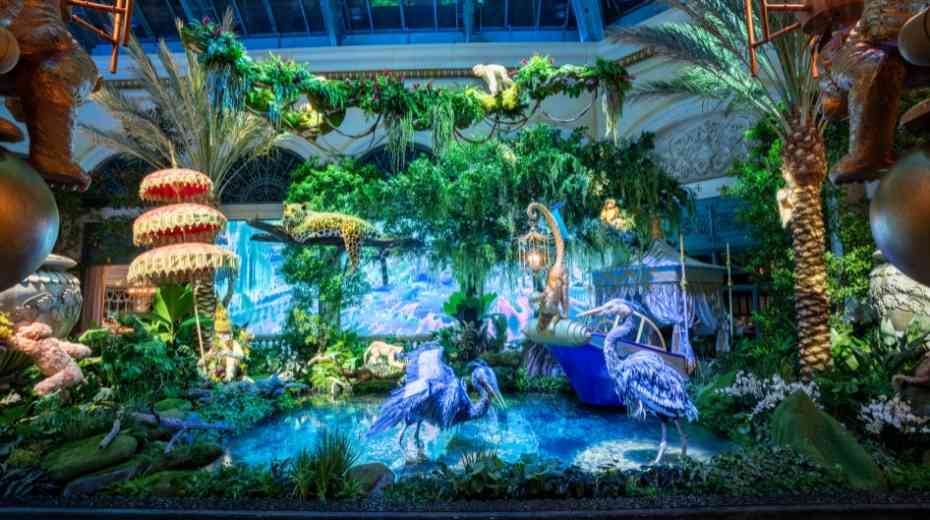Free Bellagio Conservatory and Botanical Gardens Las Vegas Attraction