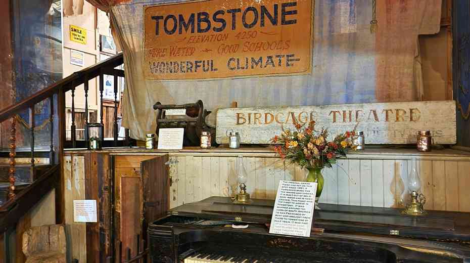 Bird Cage Theatre Tombstone AZ