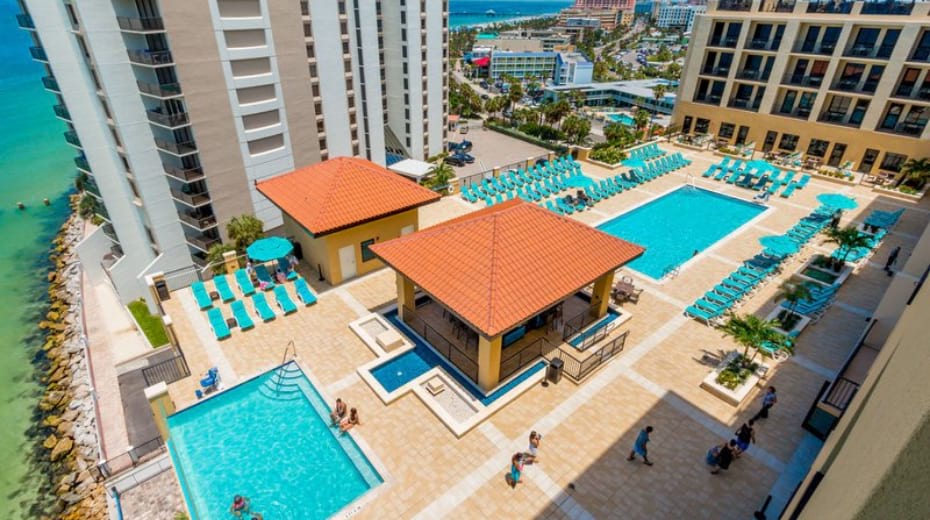 Edge Hotel Pool in Clearwater Beach Florida