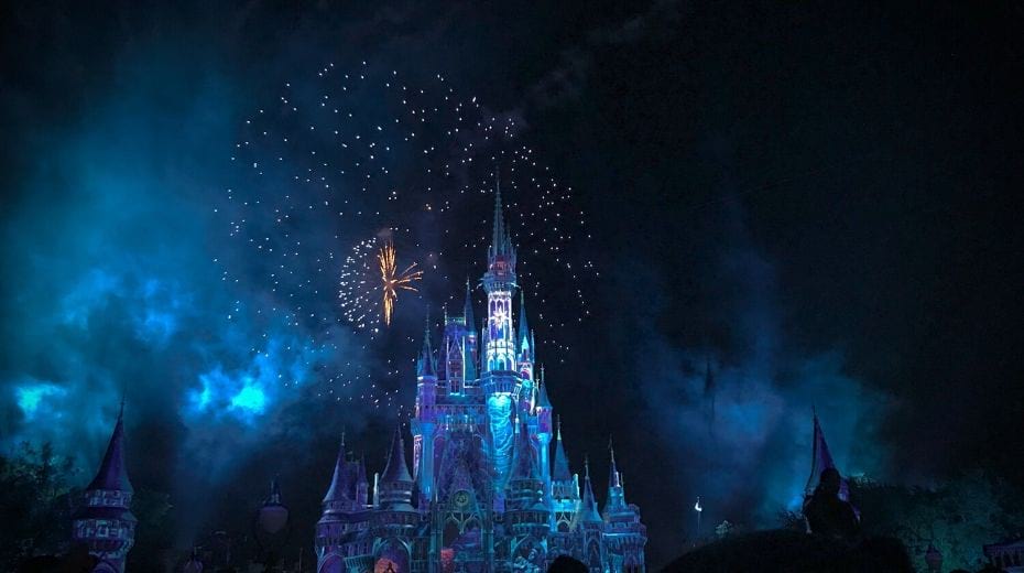 Disney World fireworks