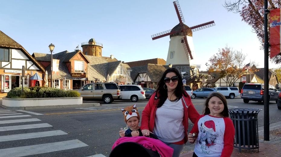 Family in Solvang CA
