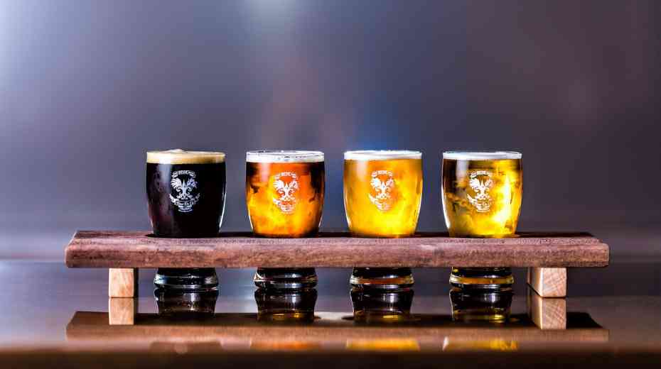 French-style family-friendly brewery at Fleur De Lis Brew Works in Seneca Lake