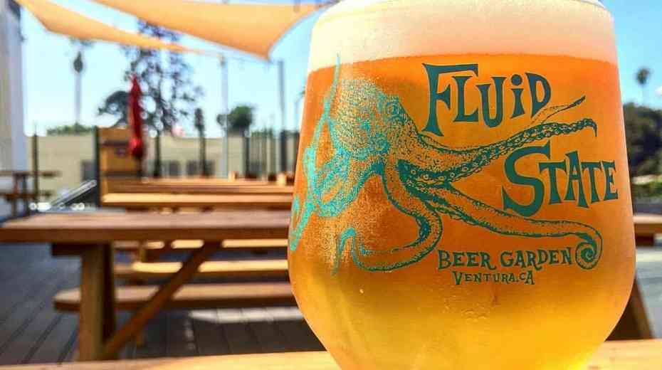 Fluid State Beer Garden in Ventura