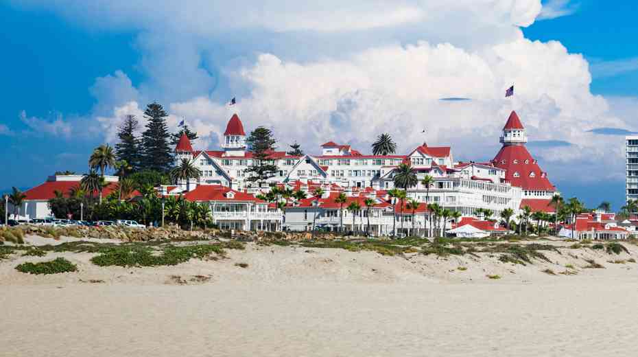 Haunted Hotel Del Coronada in California