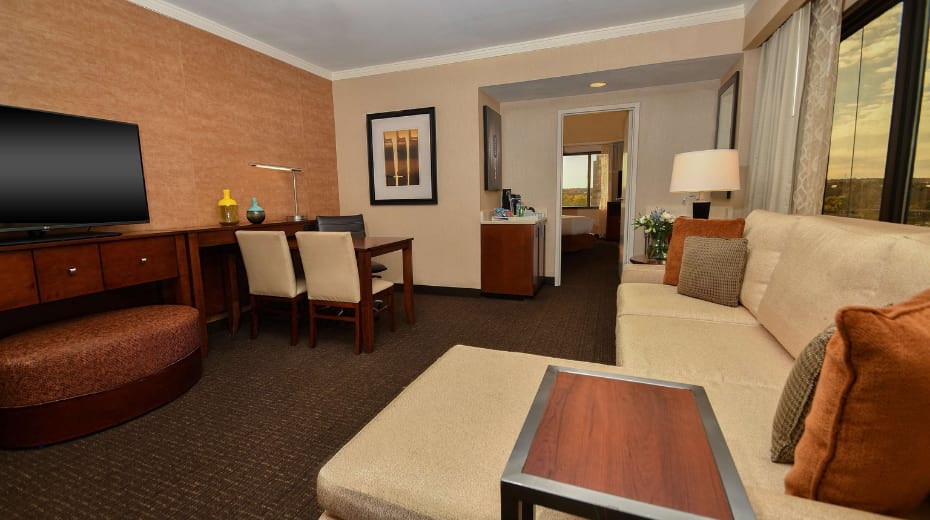 Family suite in Austin at Embassy Suites