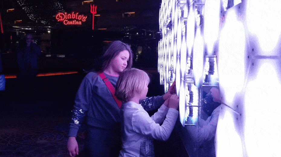 Kids playing in Las Vegas