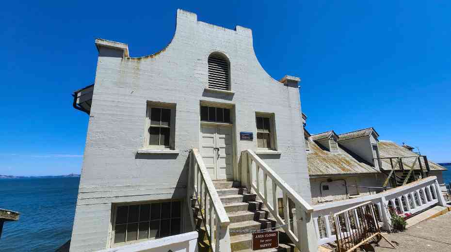 Military Schoolhouse on Alcatraz Island