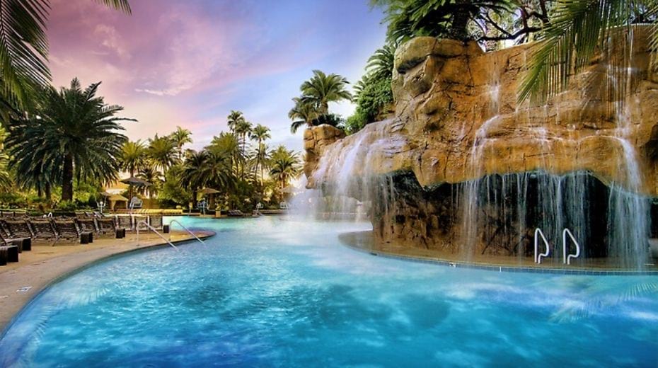 Mirage family pool Las Vegas