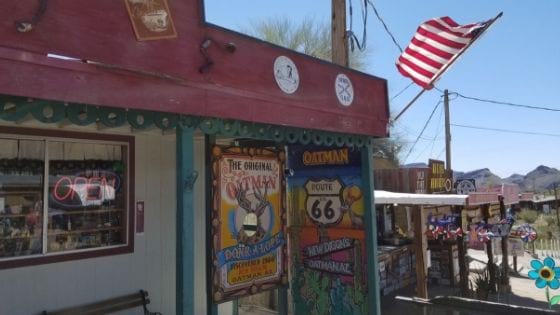View from Oatman Arizona