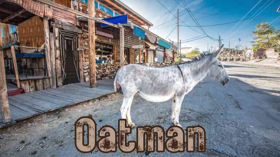 Oatman Ghost Town near Las Vegas