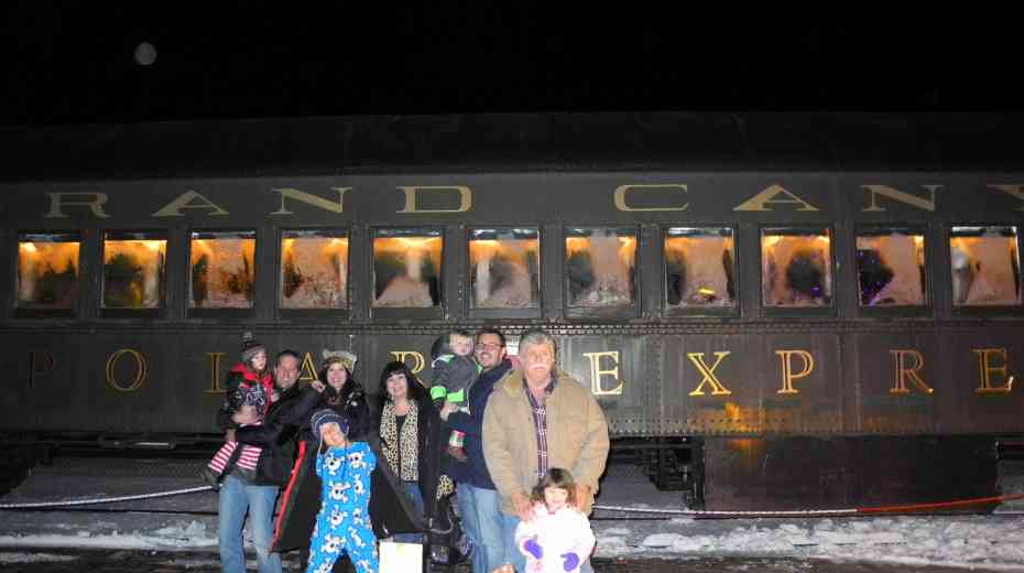 Ride on the Polar Express in Williams Arizona