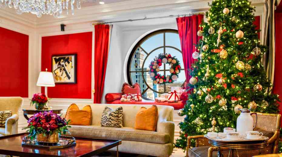 Christmas at St. Regis New York New York