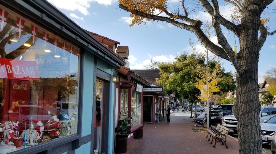 Shopping in Solvang
