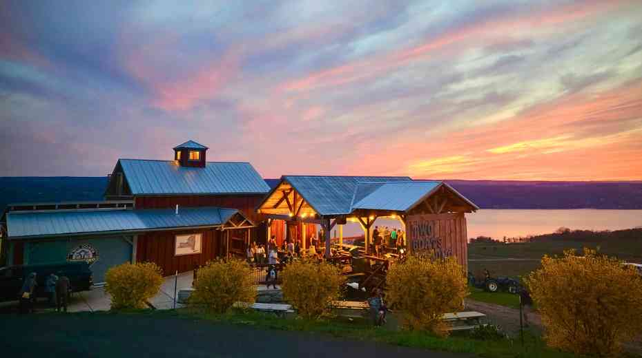 Family-friendly Two Goats Brewing Seneca Lake