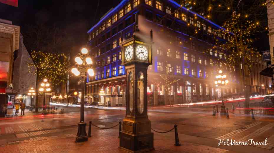 Gastown Vancouver with kids