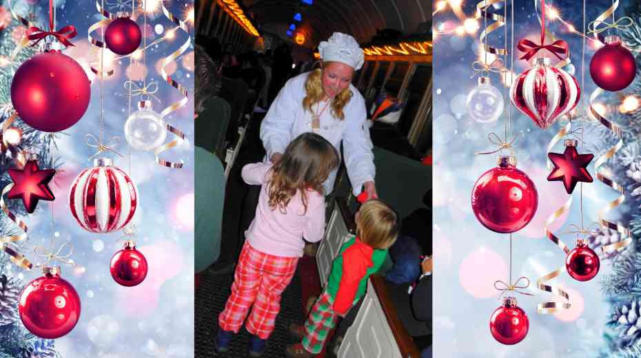 Dancing on the Polar Express in Williams Arizona