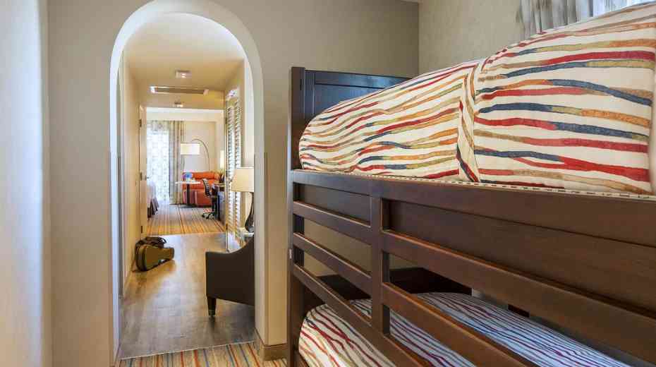 Bunkbeds Family Suites Courtyard Anaheim